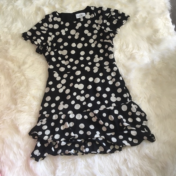 Nicole Miller Dresses & Skirts - NWT Nicole Miller Black and White Polka Dot Dress